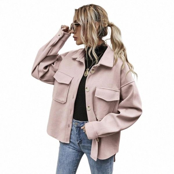 women's jackets women's jackets autumn and winterwomen jacket woolen coat 2022 fashion irregular pocket ladies button shirt outwea, Black;brown
women's jackets women's jackets autumn and winterwomen jacket woolen coat 2022 fashion irregular pocket ladies button shirt outwea, Black;brown