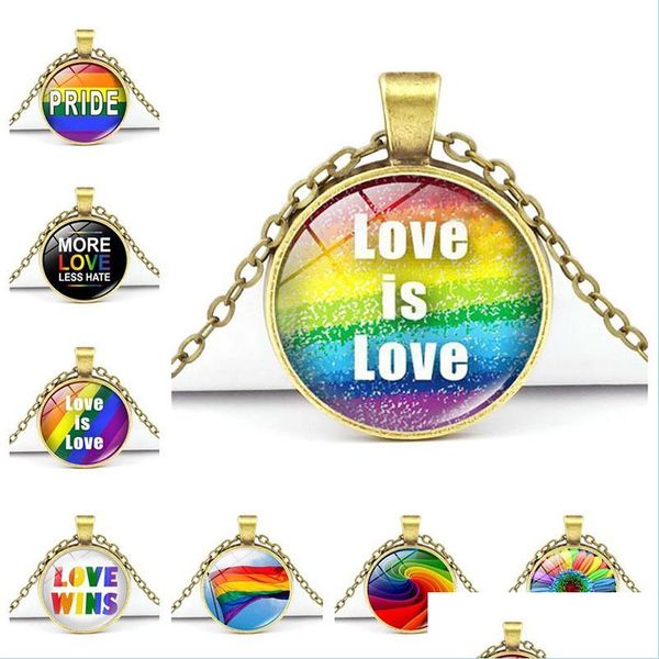 pendant necklaces gay pride rainbow po cabochon glass pendant alloy boy girl necklace fashion jewelry lesbian love gifts dro vipjewel dhfrs, Silver
pendant necklaces gay pride rainbow po cabochon glass pendant alloy boy girl necklace fashion jewelry lesbian love gifts dro vipjewel dhfrs, Silver