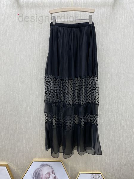 skirts designer shenzhen nanyou 2021 new small fragrance pleated wave point mesh splicing long high waist perspective skirt h8w5, Black
skirts designer shenzhen nanyou 2021 new small fragrance pleated wave point mesh splicing long high waist perspective skirt h8w5, Black