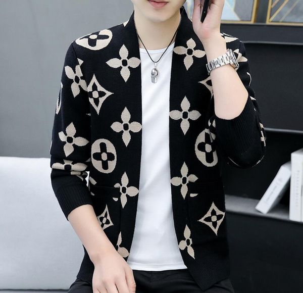 men's sweaters spring and autumn thin cardigan men new casual jacquard knitted sweater youth trend handsome niche sweater jacket, White;black
men's sweaters spring and autumn thin cardigan men new casual jacquard knitted sweater youth trend handsome niche sweater jacket, White;black
