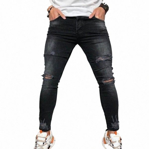 men's pants zhuzunzhe 2022 spring cotton european and american men's holes elastic feet jeans fashion pants c6wg#, Black
men's pants zhuzunzhe 2022 spring cotton european and american men's holes elastic feet jeans fashion pants c6wg#, Black