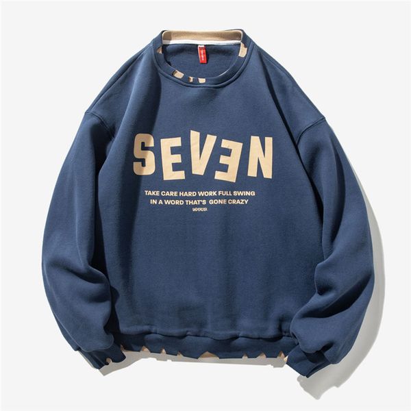 men s hoodies sweatshirts fashion street sweater youth brand japanese hole round neck couple letter printing loose pullover moletom 220913, Black
men s hoodies sweatshirts fashion street sweater youth brand japanese hole round neck couple letter printing loose pullover moletom 220913, Black