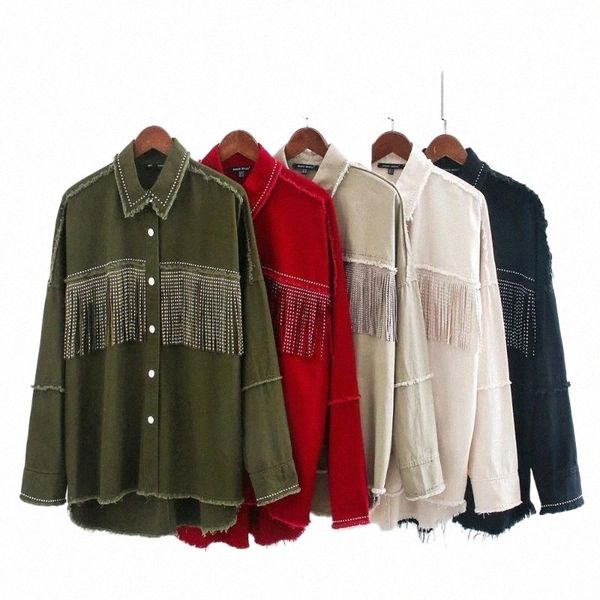 women's jackets women's jackets vintage stylish fringe beaded loose denim jacket coat women fashion long sleeve frayed trim ladies, Black;brown
women's jackets women's jackets vintage stylish fringe beaded loose denim jacket coat women fashion long sleeve frayed trim ladies, Black;brown