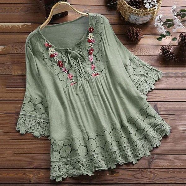 women's blouses & shirts women's blouses & shirts bow blouse vintage lace patchwork v-neck three quarter summer shirt for women202, White
women's blouses & shirts women's blouses & shirts bow blouse vintage lace patchwork v-neck three quarter summer shirt for women202, White