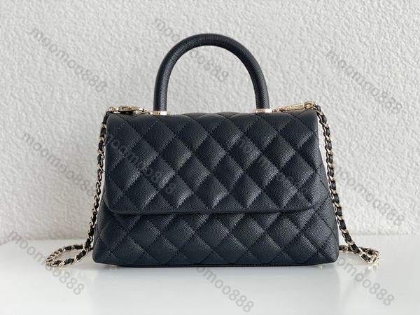 10a tier small coco flap bag 24cm luxury designer handle handbag mirror quality women real leather caviar quilted purse black shoulder gold
10a tier small coco flap bag 24cm luxury designer handle handbag mirror quality women real leather caviar quilted purse black shoulder gold