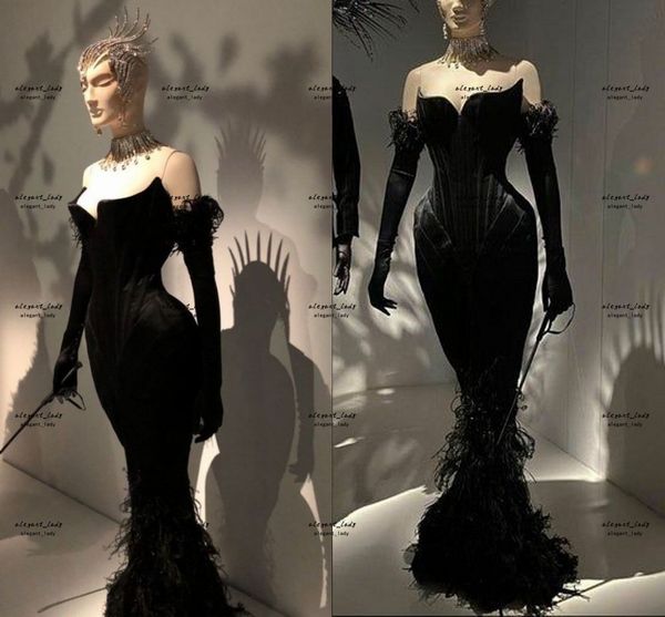 black mermaid evening formal dresses with long sleeve glove 2023 stain feather sweetheart pleated arabic prom gown dress
black mermaid evening formal dresses with long sleeve glove 2023 stain feather sweetheart pleated arabic prom gown dress