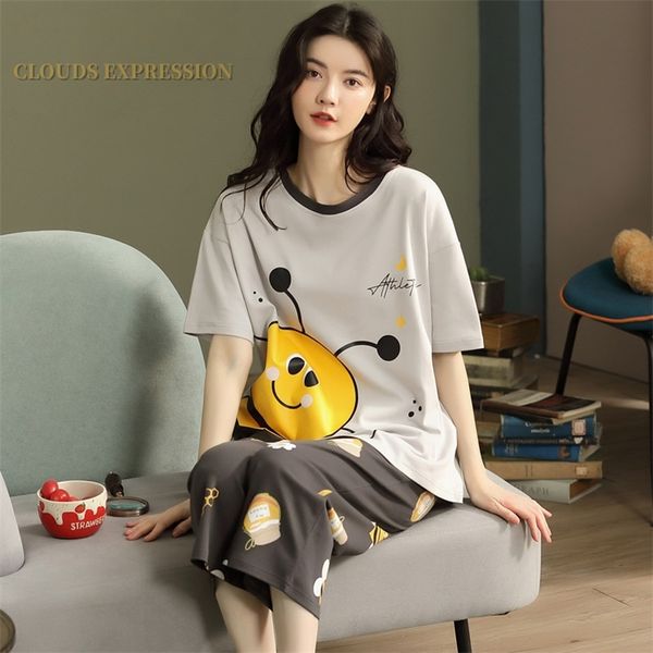 women's sleepwear summer knitted cotton cartoon pajamas sets women pyjamas sleepwear nightwear pijama mujer plus size pants homewear 22, Black;red
women's sleepwear summer knitted cotton cartoon pajamas sets women pyjamas sleepwear nightwear pijama mujer plus size pants homewear 22, Black;red