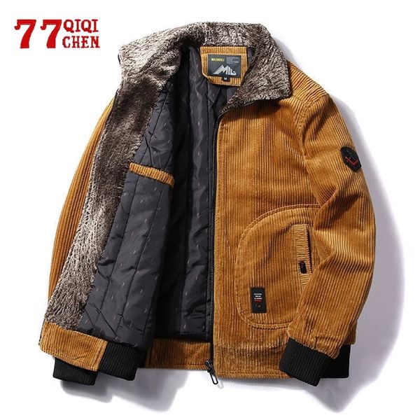 men's trench coats mens warm winter corduroy jackets and coats fur collar winter casual jacket outwear male thermal windbreaker plus si, Tan;black
men's trench coats mens warm winter corduroy jackets and coats fur collar winter casual jacket outwear male thermal windbreaker plus si, Tan;black
