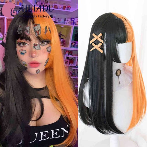 lace wigs ailiade long straight synthetic blonde black heat-resistant cosplay lolita for women princess cut anime party hair 0913, Black;brown
lace wigs ailiade long straight synthetic blonde black heat-resistant cosplay lolita for women princess cut anime party hair 0913, Black;brown