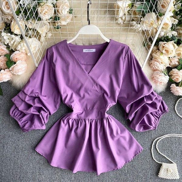 women's blouses & shirts women's blouses & shirts spring / summer shirt 2022 fashion v-neck three quarter bow lacing waist pleated, White
women's blouses & shirts women's blouses & shirts spring / summer shirt 2022 fashion v-neck three quarter bow lacing waist pleated, White