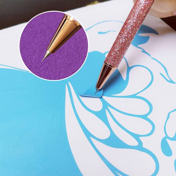 craft weeding pen glittering personalized essential adhesive vinyl tool precision needle retractable pin pens for air release car puncturing, Blue;orange
craft weeding pen glittering personalized essential adhesive vinyl tool precision needle retractable pin pens for air release car puncturing, Blue;orange