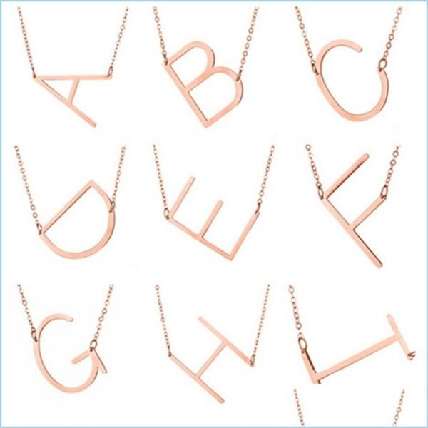 pendant necklaces womens sier gold 26 letters statement personalized alphabet name pendant necklace jewelry drop delivery carshop2006 dhhin, Silver
pendant necklaces womens sier gold 26 letters statement personalized alphabet name pendant necklace jewelry drop delivery carshop2006 dhhin, Silver