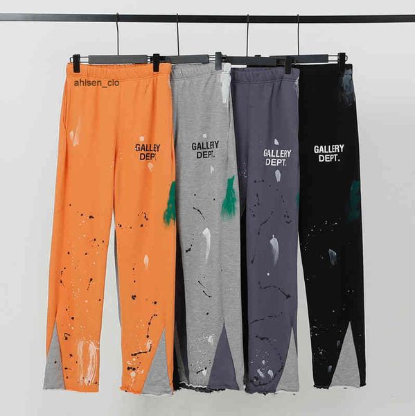 trendy designer gallerydepts casual pants high street 2022 brand speckled print stitched micro flare men's women's, Black
trendy designer gallerydepts casual pants high street 2022 brand speckled print stitched micro flare men's women's, Black