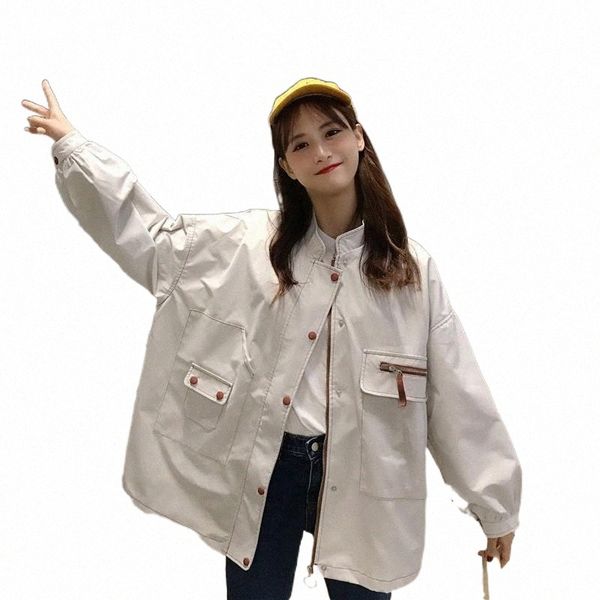 women's jackets women's jackets 2022 spring jacket women windbreaker coat harajuku loose bomber streetwear casual basic oversize o, Black;brown
women's jackets women's jackets 2022 spring jacket women windbreaker coat harajuku loose bomber streetwear casual basic oversize o, Black;brown