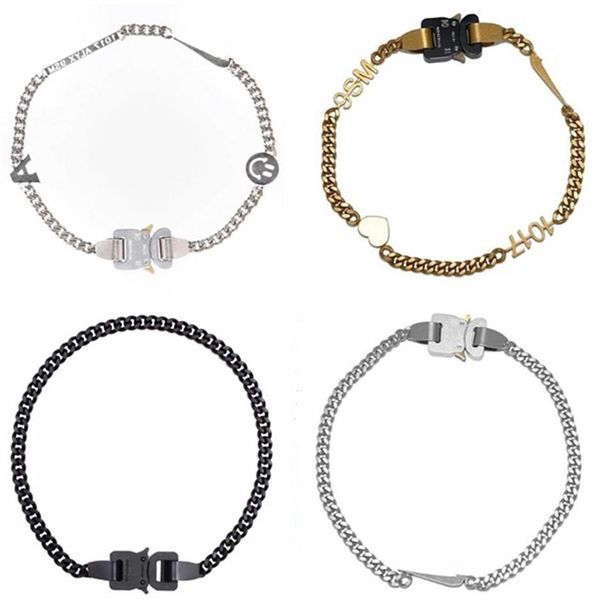 1017 alyx studio logo series metal women jewelry chain necklace men women fashion bracelet hip hop outdoor street accessories fest300b, Silver
1017 alyx studio logo series metal women jewelry chain necklace men women fashion bracelet hip hop outdoor street accessories fest300b, Silver