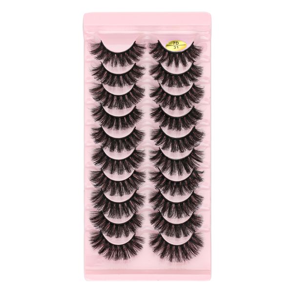 false eyelashes 10pairs/pack faux mink eye lashes natural long eyelash extension make up tools fake lash kit
false eyelashes 10pairs/pack faux mink eye lashes natural long eyelash extension make up tools fake lash kit
