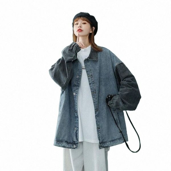 women's jackets women's jackets women jacket spring and autumn denim casual loose coat korean patchwork street vintage plus size b, Black;brown
women's jackets women's jackets women jacket spring and autumn denim casual loose coat korean patchwork street vintage plus size b, Black;brown