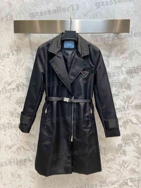 designer trench coats women nylon tarpaulin fabric coats fashion brand lapel blazer belted zip-embellished autumn and winter long jackets co, Tan;black
designer trench coats women nylon tarpaulin fabric coats fashion brand lapel blazer belted zip-embellished autumn and winter long jackets co, Tan;black
