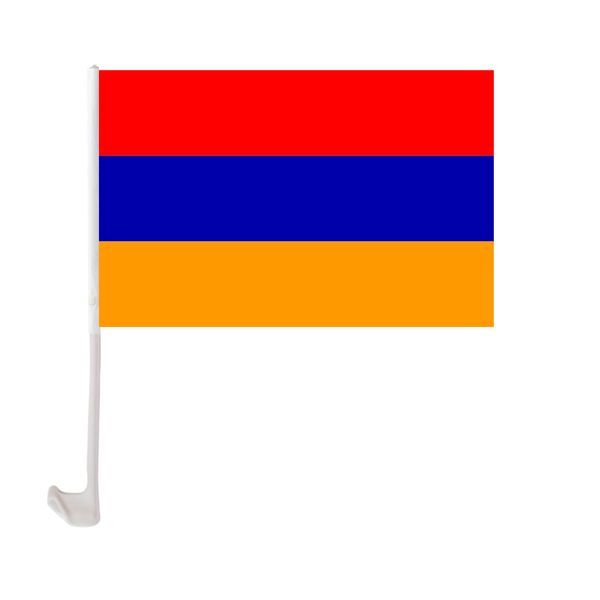 armenia car flag 30x45cm window clip armenian flags polyester uv protection car decoration banner with flagpole 
armenia car flag 30x45cm window clip armenian flags polyester uv protection car decoration banner with flagpole