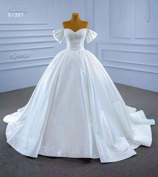 sweetheart wedding dress luxury simple heavy beaded sequins lace up off shoulder sm67397, White
sweetheart wedding dress luxury simple heavy beaded sequins lace up off shoulder sm67397, White