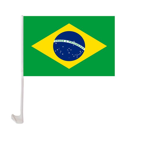 brazil car flag 30x45cm window clip brazilian flags polyester uv protection car decoration banner with flagpole
brazil car flag 30x45cm window clip brazilian flags polyester uv protection car decoration banner with flagpole