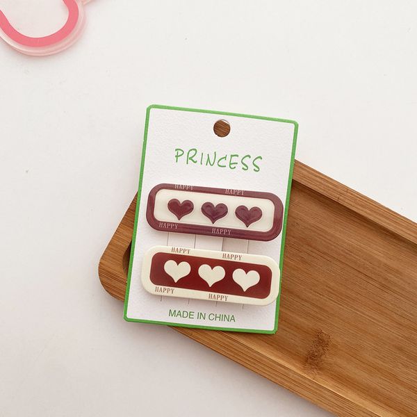 2 pcs new korean sweet girl simple cute cartoon love bear printed square duckbill clip fashion children's hairpins headwear, Slivery;white
2 pcs new korean sweet girl simple cute cartoon love bear printed square duckbill clip fashion children's hairpins headwear, Slivery;white