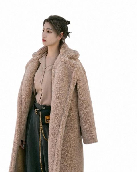 women's wool & blends women's wool & blends autumn winter warm teddy woolen coats women fashion casual turn-down collar female thi, Black
women's wool & blends women's wool & blends autumn winter warm teddy woolen coats women fashion casual turn-down collar female thi, Black