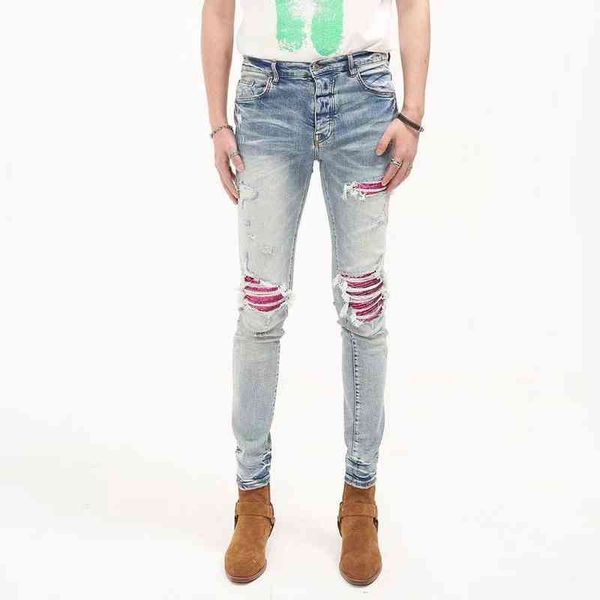 fashion street cowboy casual pants micro elastic cotton youth light blue splash paint tight jeans anniris hole breaking patch cloth trend le
fashion street cowboy casual pants micro elastic cotton youth light blue splash paint tight jeans anniris hole breaking patch cloth trend le