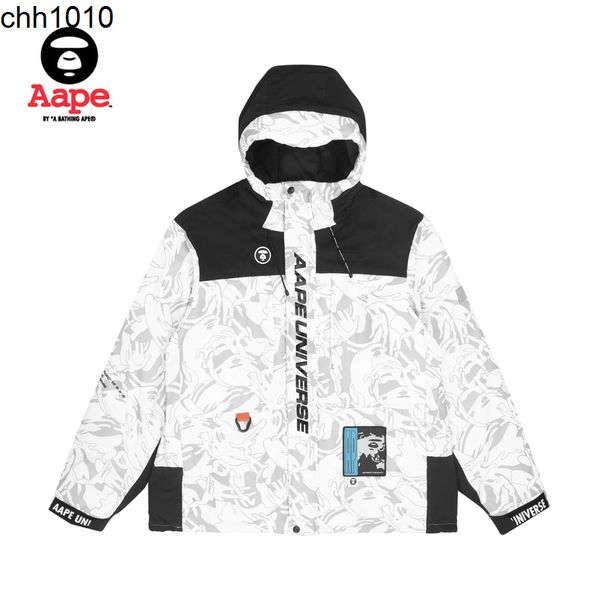 apes flagship store men's autumn and winter ape face badge line camouflage hooded down jacket 7439xah, Black
apes flagship store men's autumn and winter ape face badge line camouflage hooded down jacket 7439xah, Black