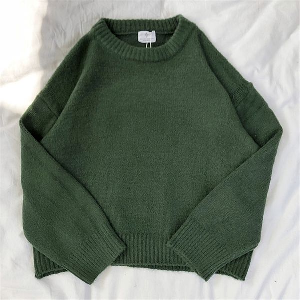 women's knits tees mooirue dark green round neck pullover sweater long sleeve warm autumn pullovers jumper 220912, White
women's knits tees mooirue dark green round neck pullover sweater long sleeve warm autumn pullovers jumper 220912, White