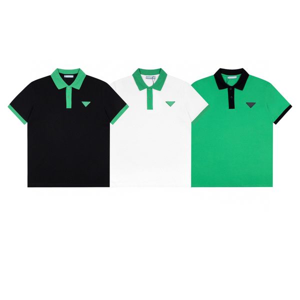 prad designer men's t-shirts p triangle letter printing men and women couples round neck short sleeve cotton polo shirt factory direct, White;black
prad designer men's t-shirts p triangle letter printing men and women couples round neck short sleeve cotton polo shirt factory direct, White;black