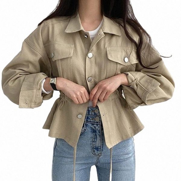 women's jackets women's jackets zcsmll korean spring autumn lapel coat single-breasted drawstring waist casual double pocket solid, Black;brown
women's jackets women's jackets zcsmll korean spring autumn lapel coat single-breasted drawstring waist casual double pocket solid, Black;brown