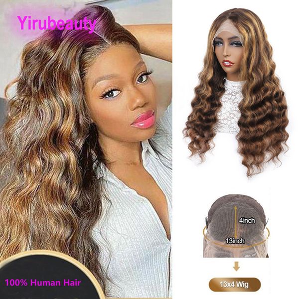 brazilian p4 27 loose deep 13x4 lace front wig 4x4 wigs part curly piano color 100% human hair products 12-30inch, Black;brown
brazilian p4 27 loose deep 13x4 lace front wig 4x4 wigs part curly piano color 100% human hair products 12-30inch, Black;brown