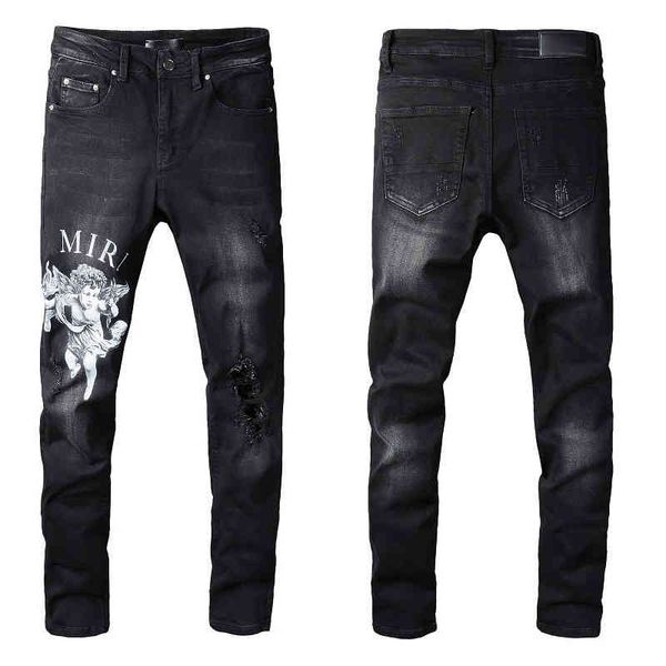 fashion street cowboy casual pants micro elastic cotton youth light blue splash paint tight jeans anniris hole breaking patch cloth trend le
fashion street cowboy casual pants micro elastic cotton youth light blue splash paint tight jeans anniris hole breaking patch cloth trend le