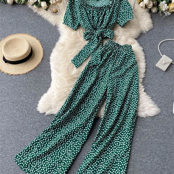 women's two piece pants women summer chic korean suit o neck chiffon short high waist wide leg split long pants two piece set 220913, White
women's two piece pants women summer chic korean suit o neck chiffon short high waist wide leg split long pants two piece set 220913, White