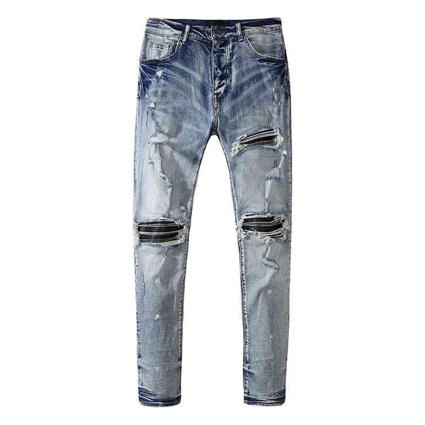 fashion street cowboy casual pants micro elastic cotton youth light blue splash paint tight jeans anniris hole breaking patch cloth trend le
fashion street cowboy casual pants micro elastic cotton youth light blue splash paint tight jeans anniris hole breaking patch cloth trend le