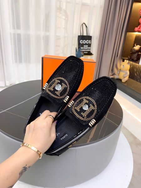7model 2022 fashion men's summer moccasins shoe comfortable genuine leather designer luxury loafers men low slip-on driving shoes men f, Black
7model 2022 fashion men's summer moccasins shoe comfortable genuine leather designer luxury loafers men low slip-on driving shoes men f, Black