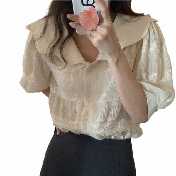 women's blouses & shirts women's blouses & shirts alien kitty apricot lace chic prom lady gentle 2022 loose elegance girls sweet s, White
women's blouses & shirts women's blouses & shirts alien kitty apricot lace chic prom lady gentle 2022 loose elegance girls sweet s, White