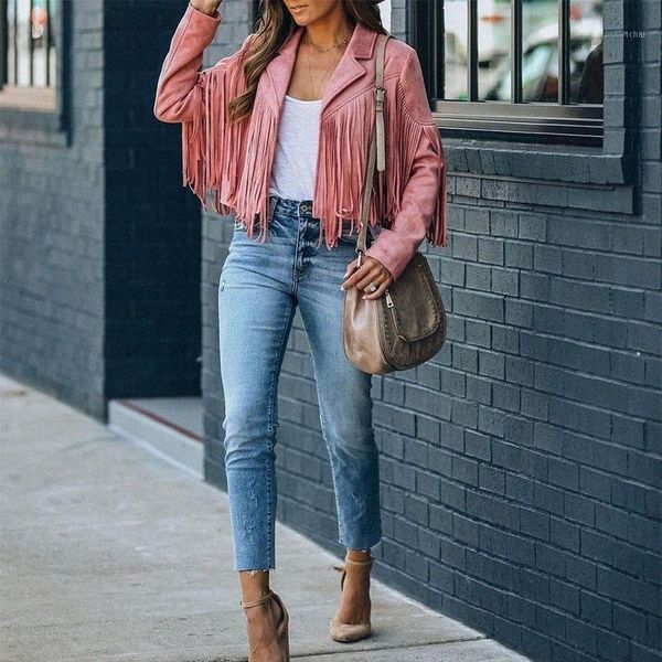 women's jackets women's jackets women vintage fringe turn-down collar open stitch bomber jacket office casual street coat female c, Black;brown
women's jackets women's jackets women vintage fringe turn-down collar open stitch bomber jacket office casual street coat female c, Black;brown