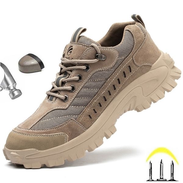 boots men safety work shoes leather breathable mesh sneakers steel toe protective boot man antipuncture shoe indestructible 220913, Black
boots men safety work shoes leather breathable mesh sneakers steel toe protective boot man antipuncture shoe indestructible 220913, Black