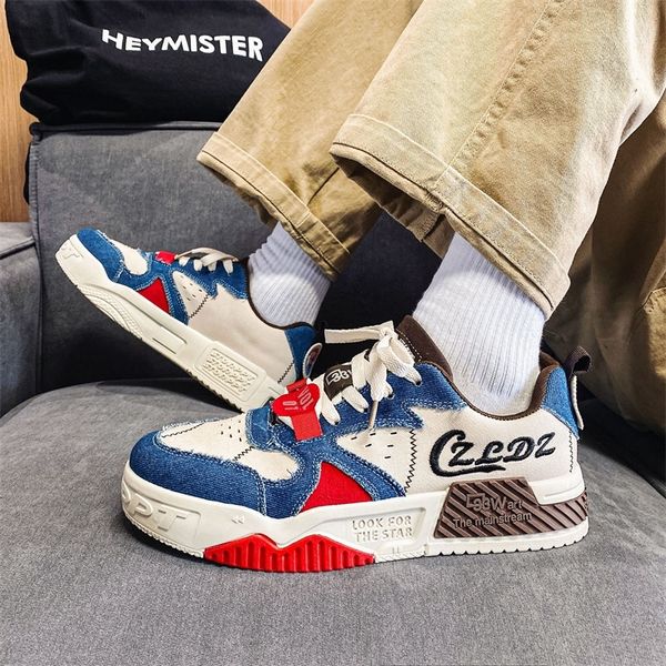 dress shoes spring fashion male sport men casual chunky sneakers breathable running mixed color vintage vulcanized 220913, Black
dress shoes spring fashion male sport men casual chunky sneakers breathable running mixed color vintage vulcanized 220913, Black