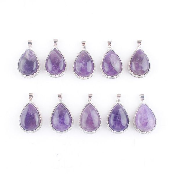 pendant necklaces natural stone amethyst water drop pendants charms fit necklaces women man jewelry wholesale assorted dn dhseller2010 dhljm, Silver
pendant necklaces natural stone amethyst water drop pendants charms fit necklaces women man jewelry wholesale assorted dn dhseller2010 dhljm, Silver