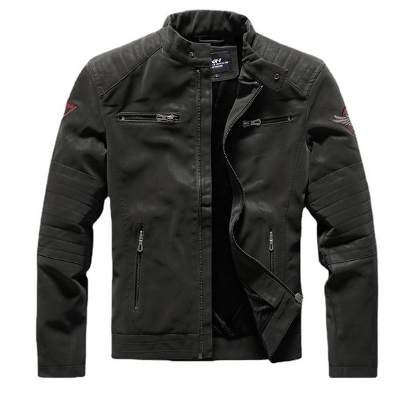 men's trench coats mens winter casual fleece leather jackets male stand collar motorcycle faux pu leather jackets man windbreaker jacke, Tan;black
men's trench coats mens winter casual fleece leather jackets male stand collar motorcycle faux pu leather jackets man windbreaker jacke, Tan;black