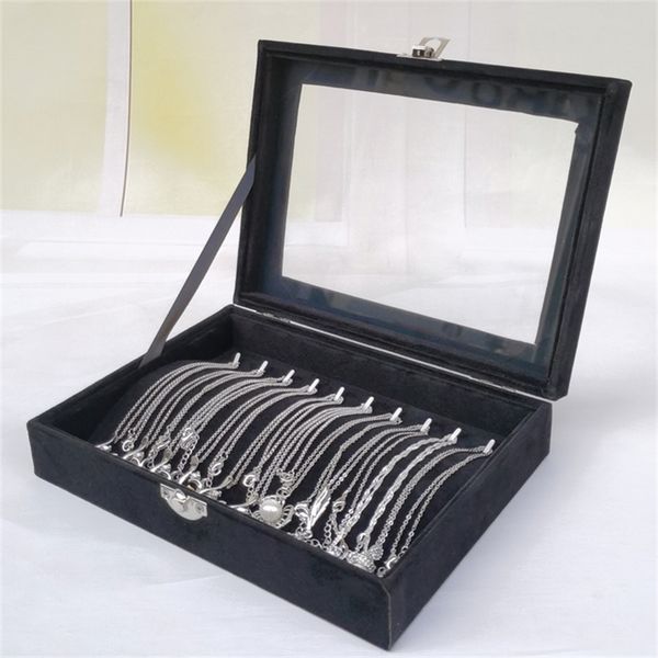 jewelry boxes black box bracelet box necklace arched small display flannel cover jewelry storage 220912, Black;white
jewelry boxes black box bracelet box necklace arched small display flannel cover jewelry storage 220912, Black;white
