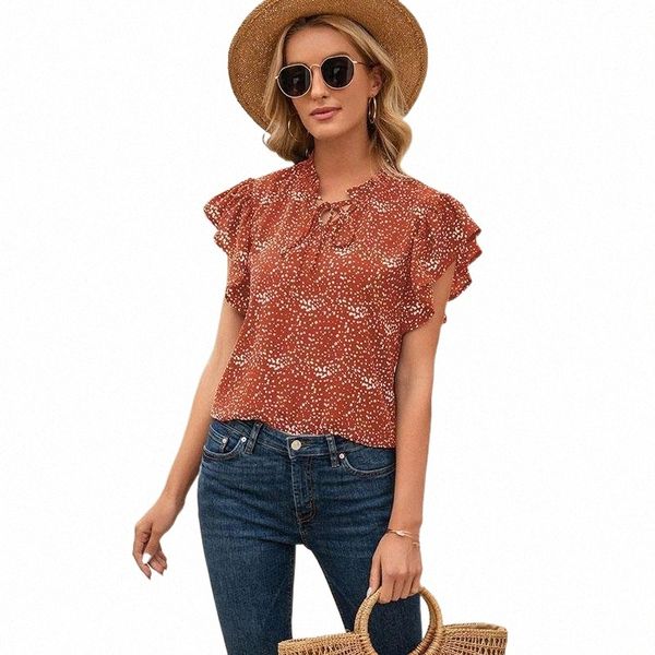 women's blouses & shirts women's blouses & shirts women blouse summer office ladies tie bowknot frilled collar dot round neck butt, White
women's blouses & shirts women's blouses & shirts women blouse summer office ladies tie bowknot frilled collar dot round neck butt, White