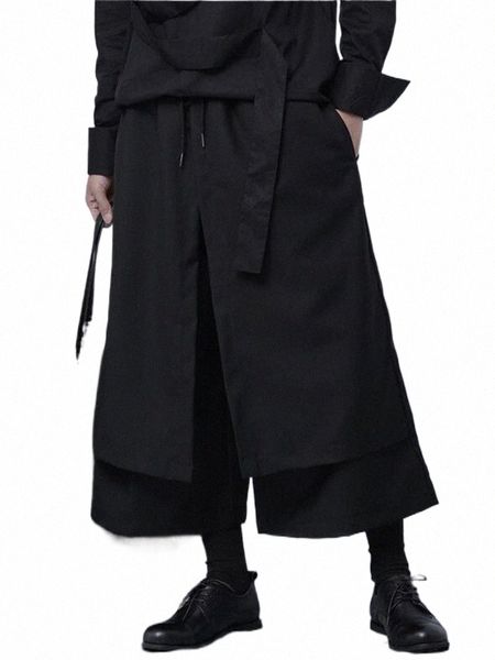 men's pants men's pants men's wide-leg hair stylist style classic dark personality niche design fashion trend loose casual ni, Black
men's pants men's pants men's wide-leg hair stylist style classic dark personality niche design fashion trend loose casual ni, Black