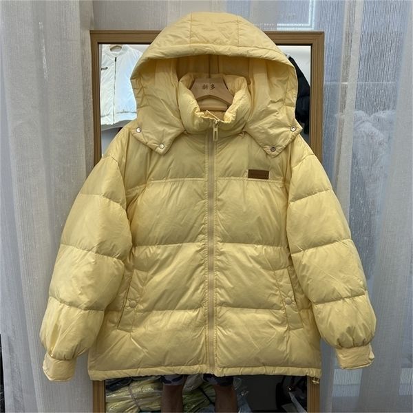 womens down parka jacket casual style autumn winter white duck coats and female outwear 220912, Black
womens down parka jacket casual style autumn winter white duck coats and female outwear 220912, Black