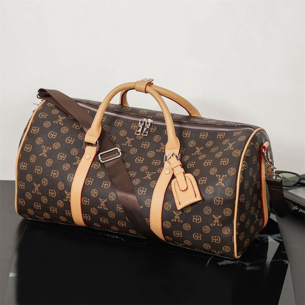 men duffle keepall bag women hand luggage travel bags men's pu leather handbags large crossbody bags totes 55cm
men duffle keepall bag women hand luggage travel bags men's pu leather handbags large crossbody bags totes 55cm