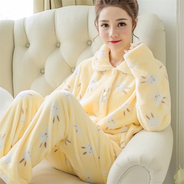 women's sleepwear flannel pajamas women winter plus size coral fleece cardigan women's sleepwear suit home service 220913, Black;red
women's sleepwear flannel pajamas women winter plus size coral fleece cardigan women's sleepwear suit home service 220913, Black;red