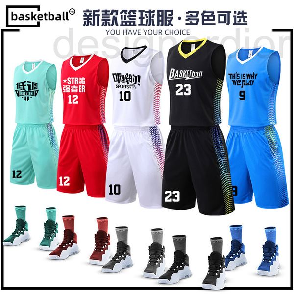 basketball sets designer suit men's group purchase college students' sports vest training diy team children's football shirt, Black;red 
basketball sets designer suit men's group purchase college students' sports vest training diy team children's football shirt, Black;red